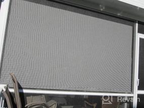 img 7 attached to Custom Light Blue Outdoor Waterproof Blackout Roller Shades - Perfect For Porch, Gazebo, Patio & More!