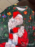 img 1 attached to 🎄 Christmas-themed Fleece Pullover Sweatshirt for Boys' Clothing in BFUSTYLE Fashion Hoodies & Sweatshirts review by Edward Mcnamara