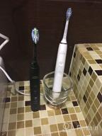 img 1 attached to Audio toothbrush Philips Sonicare DiamondClean 9000 HX9914/57, black/white review by Somsak Boonsri ᠌