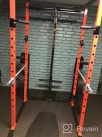 img 1 attached to 1000LB Capacity RitFit Power Cage With 13 Attachments For Full Body Workout - LAT PullDown, Weight Storage Rack & Optional Bench For Home & Garage Gym | ASTM-Certified review by Joshua Vogel