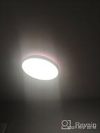 img 1 attached to Ceiling lamp Yeelight YLXD013-A, 50 W, armature color: white, shade color: white review by Dorota Lightman ᠌