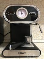 img 1 attached to Rozhkovy coffee maker Kitfort KT-702, black review by Boguslawa Zaucha ᠌