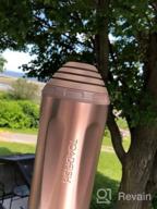 img 1 attached to Rose Gold Toadfish Wine Chiller - Keep Your Drinks Cool In Style! review by Katie Lynch