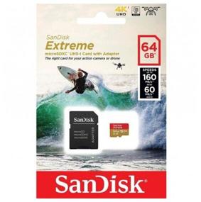 img 3 attached to Карта памяти SanDisk microSDXC 64 ГБ Class 10, V30, A2, UHS Class 3, R/W 160/60 МБ/с, адаптер на SD