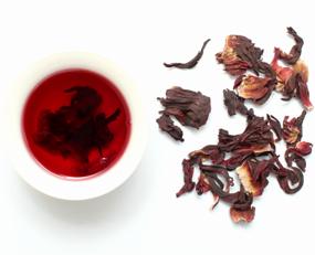 img 1 attached to Hibiscus tea. 200g. Whole flowers, half flower, large leaf. Hibiscus. (Carcade)