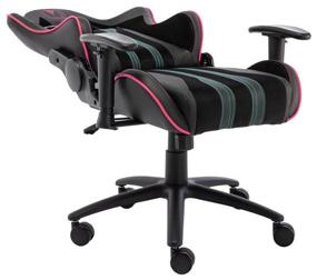 img 3 attached to Gaming chair ZONE 51 Gravity, upholstery: imitation leather/textile, color: black/pink
