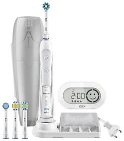 img 1 attached to Electric toothbrush Oral-B Pro 6000, white