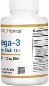 img 4 attached to 🐟 California Gold Nutrition Omega-3 Premium Fish Oil Capsules, Pack of 100 Pieces