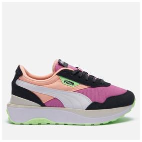 img 2 attached to Puma Cruise Rider Silk Road Pink Sneakers, Size 37 EU