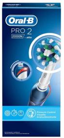 img 1 attached to Electric Toothbrush Oral-B PRO 2 2000 Cross Action, white/blue