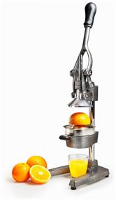 img 2 attached to Gray Cast Iron Citrus Juicer & 🍊 Manual Mechanical Press - Perfect for Oranges and Pomegranates