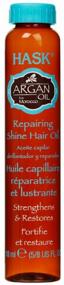 img 1 attached to 💆 Hask Argan Oil for Hair Restoration and Shine, 18ml