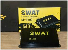 img 3 attached to Automotive amplifier SWAT M-4.100