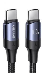 img 3 attached to Usams U71 Type-C to Type-C Ultra-Speed ​​USB Cable with PD Fast Charger, 100W, 5A, 1 meter, black