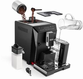 img 2 attached to De&quot;Longhi Eletta Cappuccino ECAM 44.660 B coffee machine, black