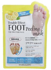 img 1 attached to Double & Zero Socks for pedicure Double effect foot peeling mask, 40 ml, 40 g