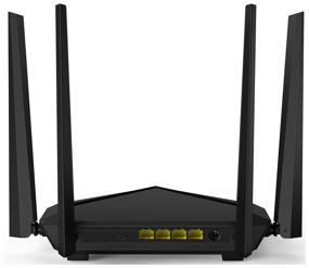 img 2 attached to 🚀 Black Tenda AC10 Wi-Fi Router: Enhanced Performance and Speed