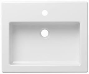 img 2 attached to Bathroom sink Lavinia Boho Bathroom Sink 33311014, porcelain washbasin, width 50.5 cm