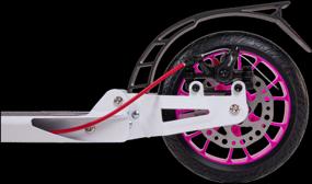 img 1 attached to Children's 2-wheel city scooter TechTeam City Scooter Disk Brake 2020, white/pink