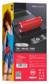 img 2 attached to Hoco BS40 Desire Portable Acoustics Speaker - 14W, Red