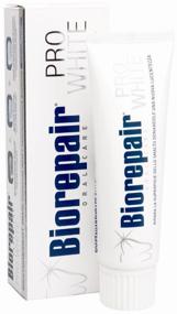 img 1 attached to Toothpaste Biorepair Pro White, retaining white enamel, 75 ml