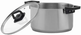 img 4 attached to 🍳 Fold&Keep-6S Pan Set - 6-Piece Silver Polaris Cookware Collection
