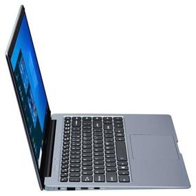 img 4 attached to 💻 14.1 inch Prestigio SmartBook 133 C4 Laptop, 1366x768 Display, AMD A4 9120e 1.5 GHz Processor, 4GB RAM, AMD Radeon R3 Graphics, Windows 10 Pro, HG1PSB133C04GPDGCIS, Dark Gray