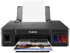 img 4 attached to 🖨️ High-Quality Canon PIXMA G1411 Inkjet Printer: Color, A4 Size, Black