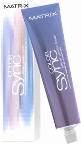 img 1 attached to Matrix Color Sync toner for hair Sheer acidic, brunette natural, 90 ml