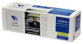 img 2 attached to Cartridge NV Print CE285A for HP LaserJet Pro P1102/P1102w/M1132/M1212nf/M1217, black