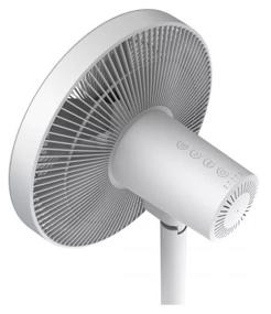 img 1 attached to Xiaomi Mi Smart Standing Fan 2 Lite, white - Powerful and Stylish Floor Fan