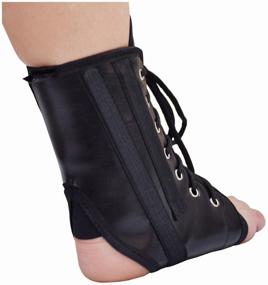 img 4 attached to CRATE Ankle brace F-215, size 3, height 23 cm, black