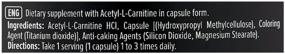 img 1 attached to Maxler Acetyl L-Carnitine EU, 100 pcs, neutral