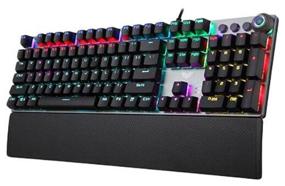 img 2 attached to Game keyboard AULA Fireshock V2 Mechanical Wired Keyboard Black usb