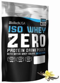 img 1 attached to 🥛 BioTechUSA Iso Whey Zero Protein, 500g, Vanilla Flavor