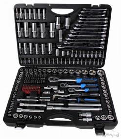 img 4 attached to Forsage Tool Set 38841, 216 pcs, black