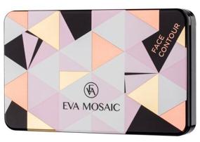 img 1 attached to Eva Mosaic Ideal Face Contour Palette, 02