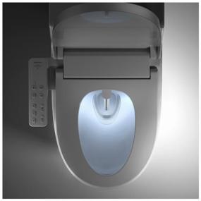 img 4 attached to Cover-seat for toilet bowl Xiaomi Smartmi Smart Toilet Cover plastic with microlift white