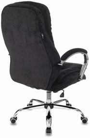 img 3 attached to Bureaucrat T-9950SL Executive Computer Chair: Textile Upholstery, Black Color - Your Ultimate Seating Solution