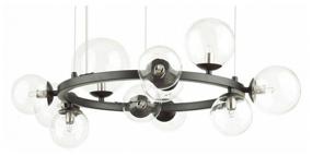 img 2 attached to Chandelier Odeon Light Tovi 4818/11, G9, 440 W, number of lamps: 11 pcs., armature color: black, shade color: colorless