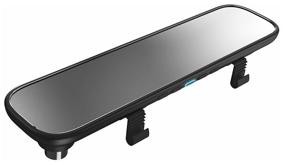 img 1 attached to Black 70mai Midrive D04 Rearview Mirror Dash Cam