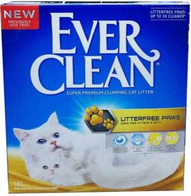 img 4 attached to Clumping litter Ever Clean Less Track/Less Trail/LitterFree Paws, 10l
