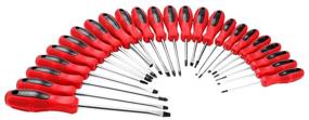 img 2 attached to Tool set DEKO 065-0607, 100 pcs, red/black