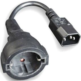 img 3 attached to Adapter / adapter ExeGate IEC 320 С14 - Euro socket Schuko (EP280681RUS), 0.15 m, black