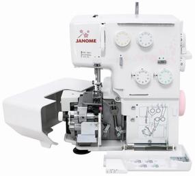 img 4 attached to High-performance Janome MyLock 🧵 204D Overlocker for enhanced sewing precision