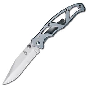 img 1 attached to Folding knife Gerber Paraframe I Fine edge silver