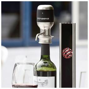 img 1 attached to Аэратор для вина Xiaomi Vinaera Adjustable Electric Wine Aerator PRO-MV7, черный/серебристый