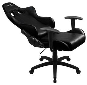 img 2 attached to Gaming computer chair AeroCool AC100 AIR, upholstery: imitation leather, color: black