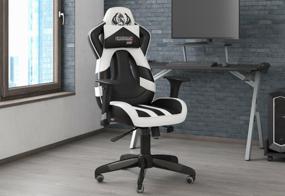 img 4 attached to Gaming chair Chairman GAME 25, upholstery: imitation leather, color: black/white