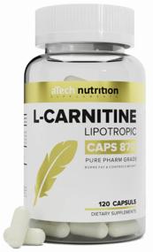 img 2 attached to 💊 ATech Nutrition L-Carnitine Lipotropic Supplement, 120 Capsules, Neutral